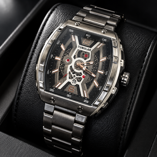 TUBULAR Men's Watch 5517 SILVER