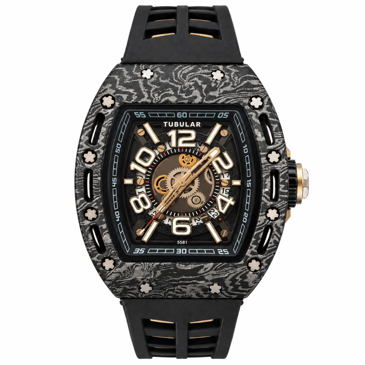 TUBULAR Men's Watch 5581 BLACK