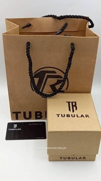 TUBULAR Men's Watch 5517 SILVER BLACK