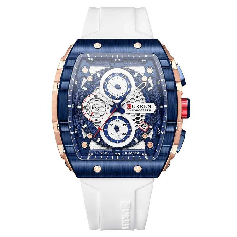 CURREN MEN’S WATCH WHITE