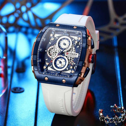 CURREN MEN’S WATCH WHITE