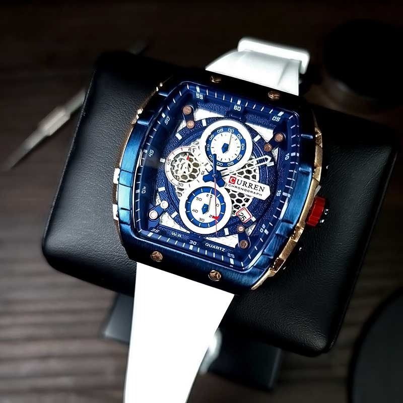 CURREN MEN’S WATCH WHITE
