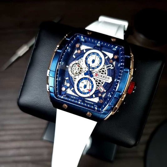 CURREN MEN’S WATCH WHITE